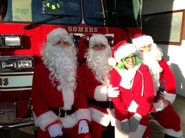 Candy Cane Run 2012 - Santa Tom at Opengate
